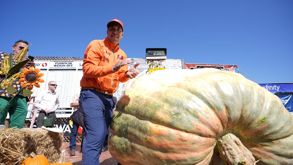 Minnesota man drives hauls giant pumpkin over 2,000 miles to California competition — WCCO / CBS Minnesota, Stillwater Community news