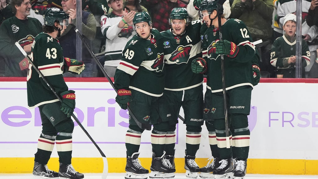 Kaprizov, Wallstedt lead Minnesota Wild to 2-1 victory over Columbus Blue Jackets — WCCO / CBS Minnesota, Stillwater Sports news