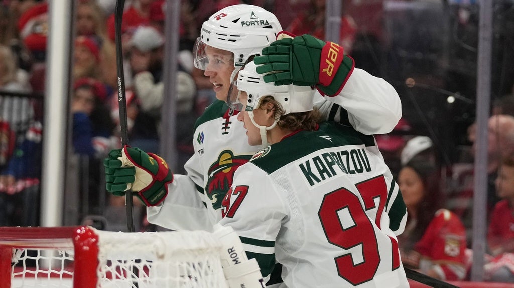 Kaprizov has 4-point night, Wild top Panthers 4-1 to spoil Florida’s home opener — KSTP 5, Stillwater Business news