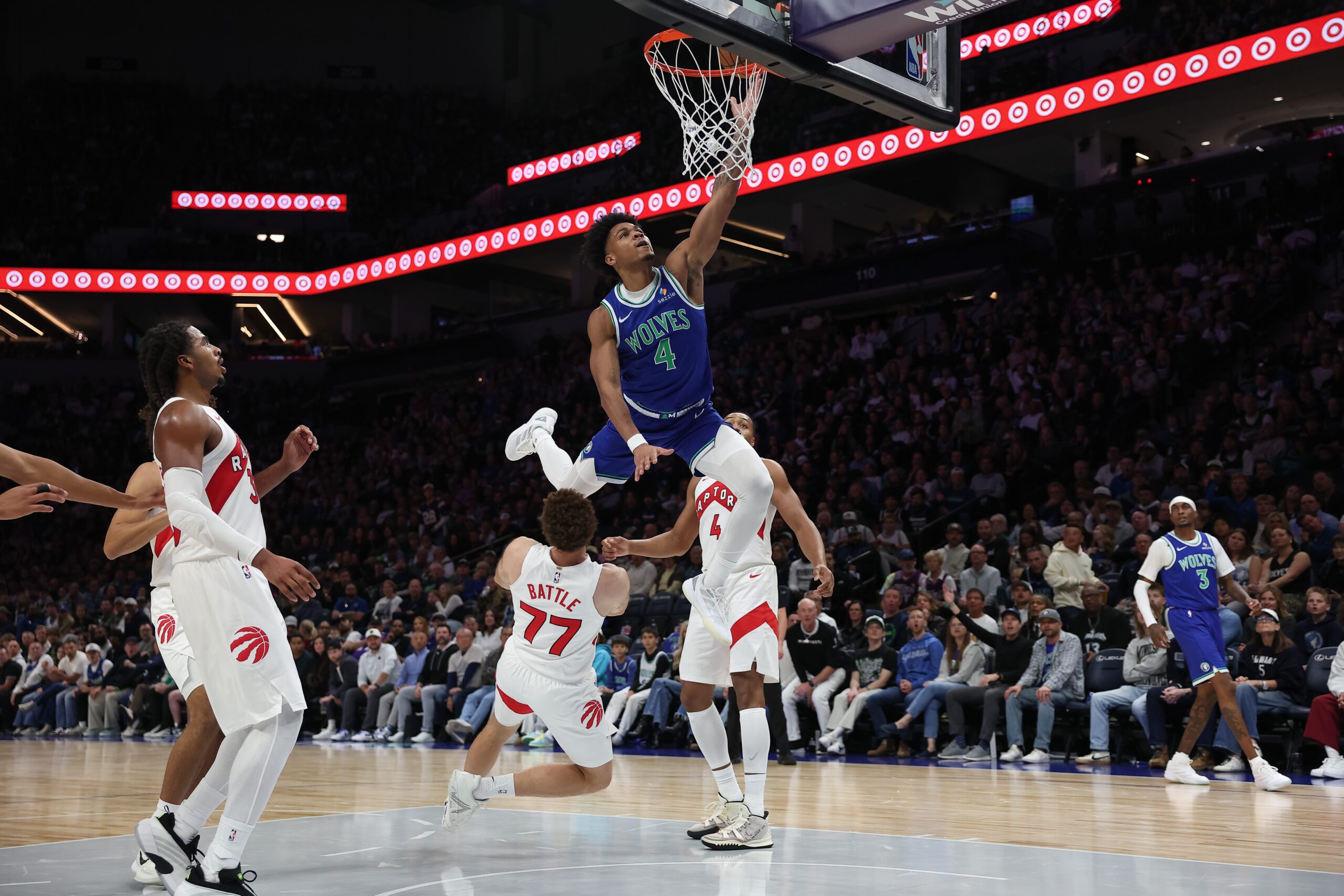 Timberwolves stay unbeaten with 117-94 win over Raptors in home opener — KSTP 5, Stillwater Sports news
