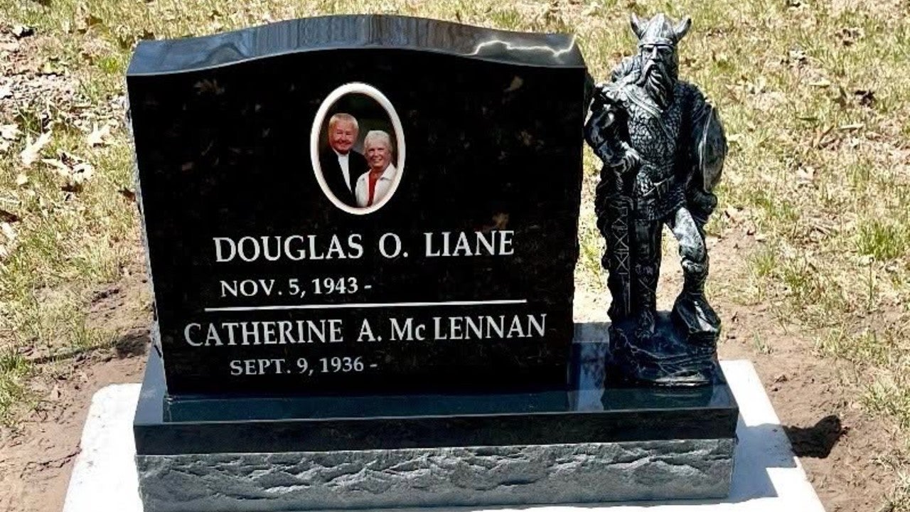 Minnesota couple seeking stolen Viking statue taken from Garrison Cemetery headstone — KSTP 5, Stillwater Community news