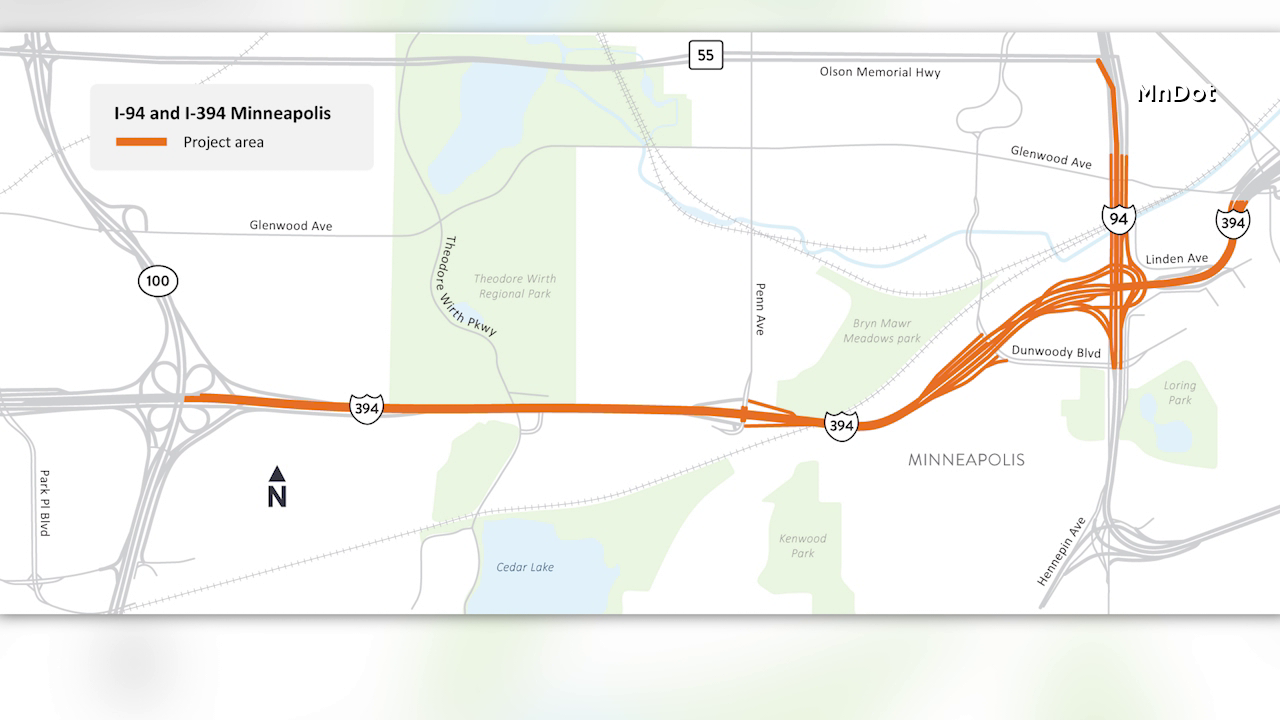 Eastbound I-394 in Minneapolis closing all weekend for highway repairs — KSTP 5, Stillwater Business news