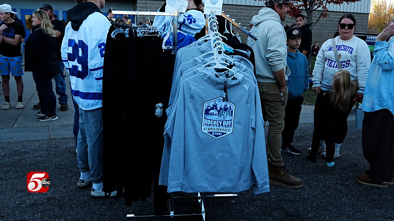 Brainerd celebrates 100 days until Hockey Day Minnesota — KSTP 5, Stillwater Schools news
