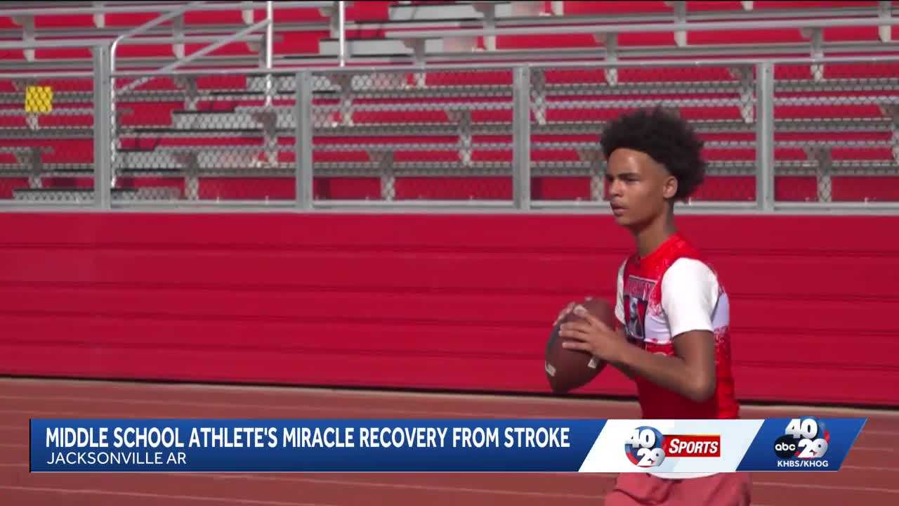 12-year-old football player recovering after spinal cord stroke — WESH 2 Orlando, Stillwater Sports news