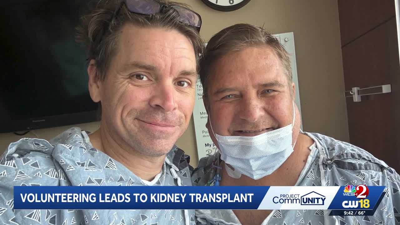 Seminole County man donates kidney to save fellow volunteer — WESH 2 Orlando, Stillwater Community news