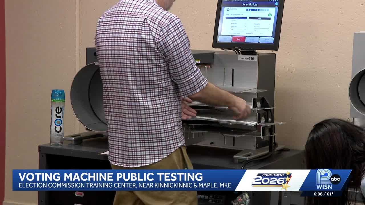 Milwaukee election officials test voting machines to prevent errors ahead of general election — WISN 12 Milwaukee, Stillwater Community news