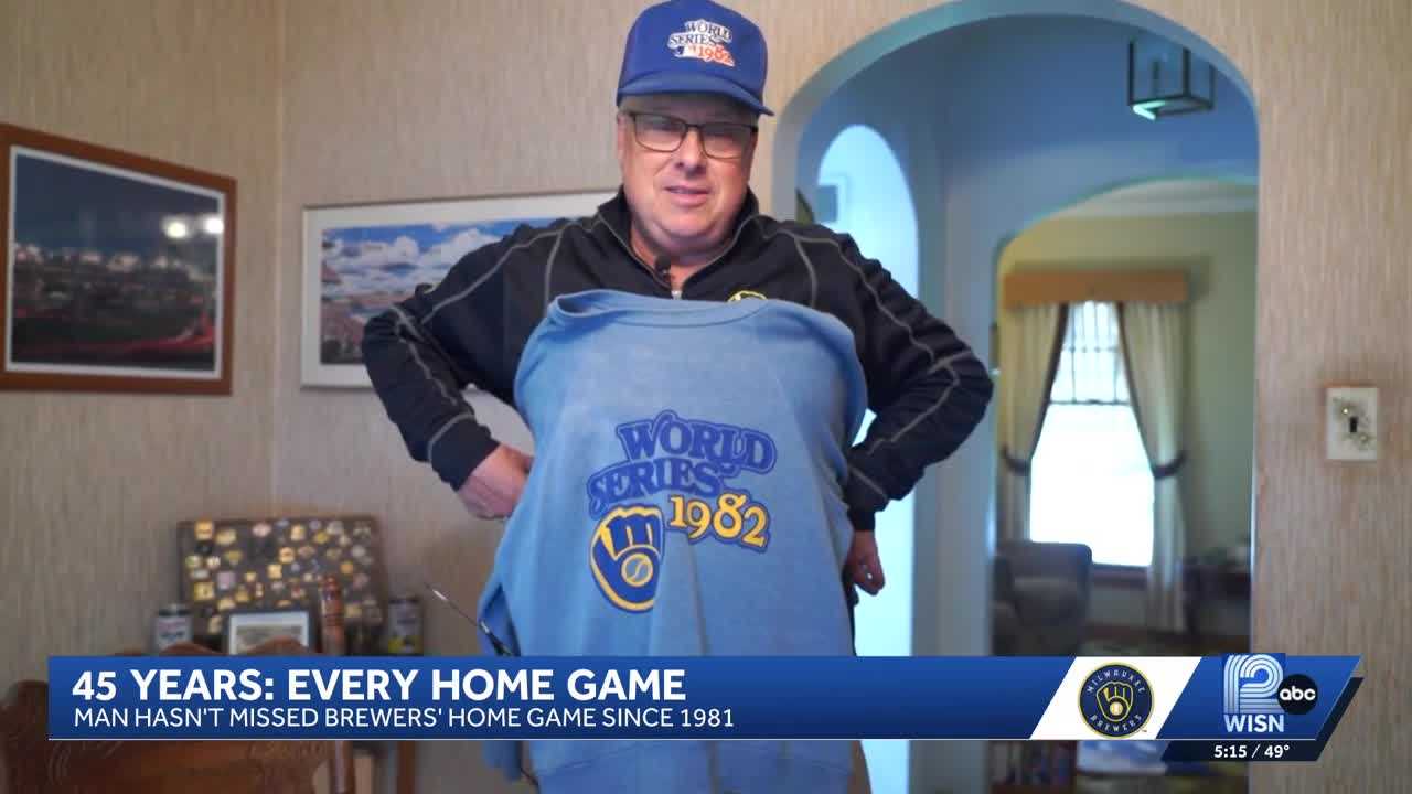 He hasn't missed a game since 1981, now he's hoping for a World Series win — WISN 12 Milwaukee, Stillwater Sports news