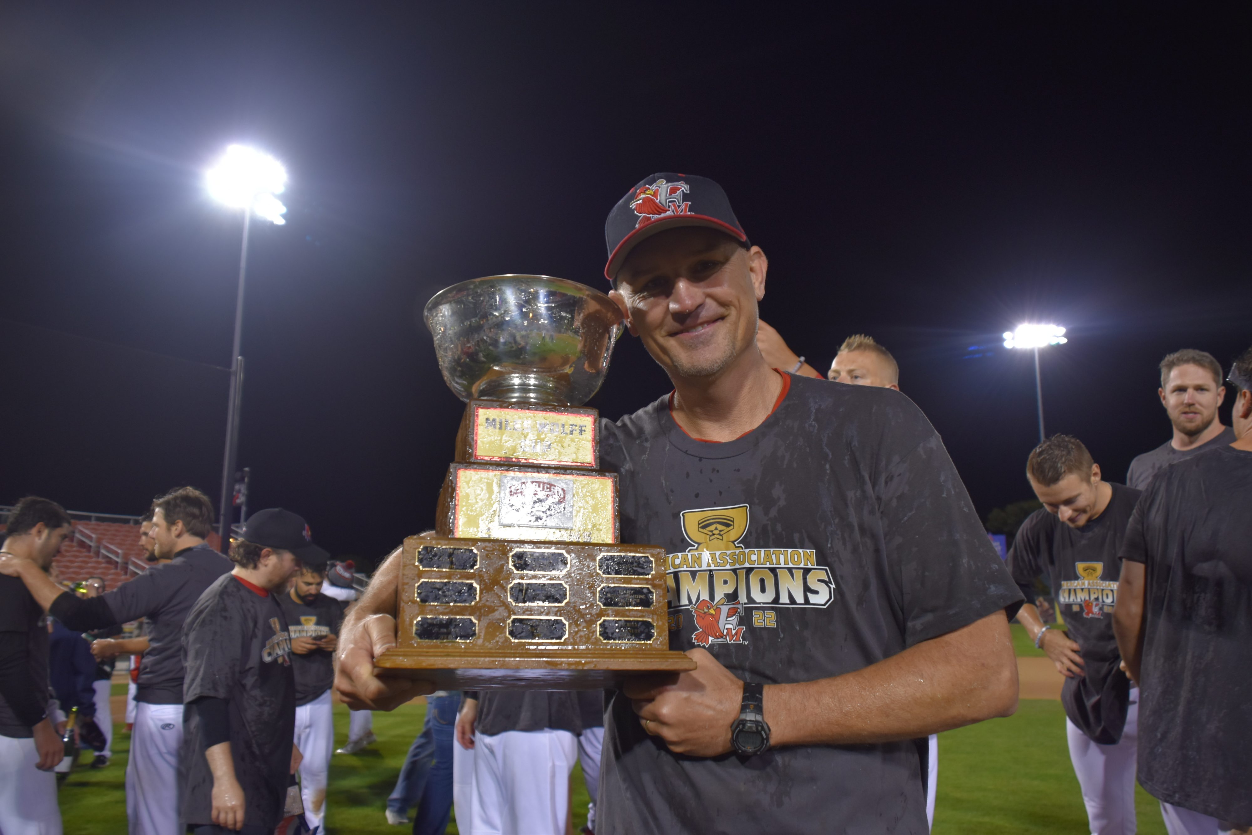 F-M RedHawks manager Chris Coste steps down — KFGO, Stillwater Sports news