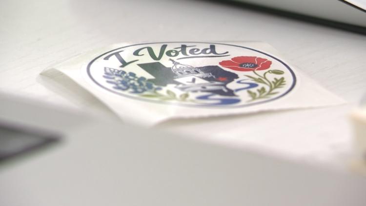 Too young to vote, but making her mark | Williamson County teen designs winning 'I Voted' sticker — KVUE (Austin), Stillwater Schools news