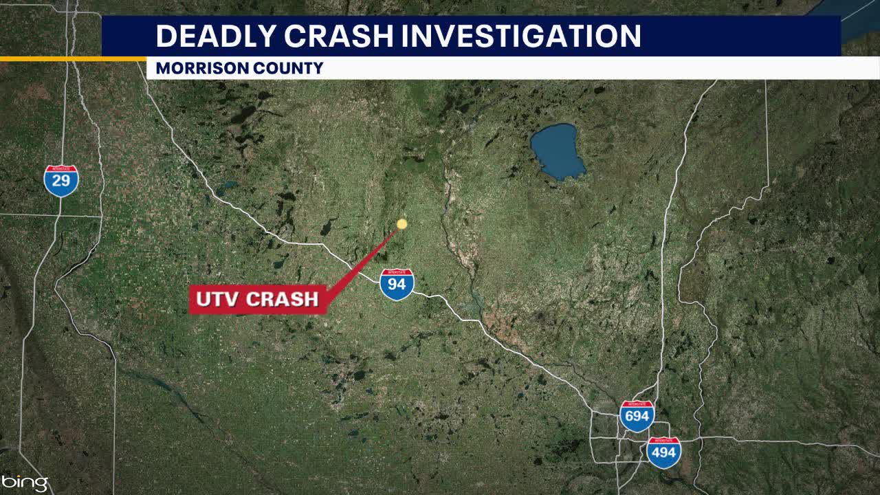 Morrison County crash: 2 ejected from UTV in deadly rollover — FOX 9, Stillwater Community news