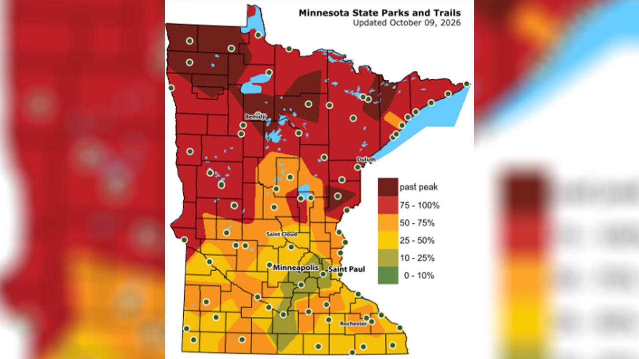 Map: Fall colors peaking across northern Minnesota — FOX 9, Stillwater Community news